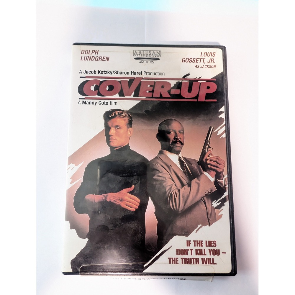 Artisan Cover-Up DVD Dolph Lundgren Louis Gossett Jr Action Thriller Movie